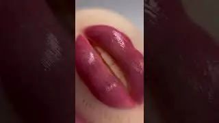 Working on silicone lips