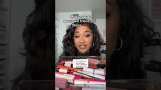 Brown Girl Friendly Lip Stains that do not budge + kbeauty options‼️🫶🏾