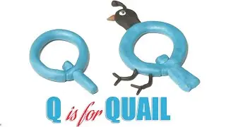 Learn How to Make A Quail with Letter 