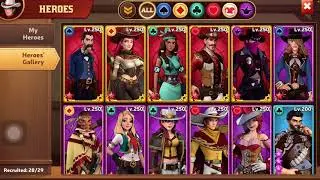 Wild West Heroes DPS Tier List