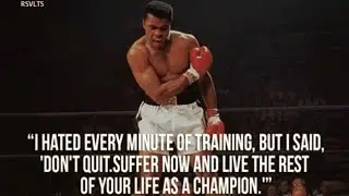 A GREAT MOTIVATIONAL SPEECH FROM A BOXING LEGEND MUHAMMAD ALI