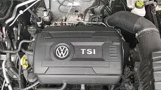 Clicking, tapping noise on start-up, TSI 2.0L, EA 888, Volkswagen Atlas Cross Sport 2021.