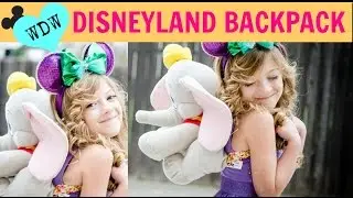 DIY Disneyland NO SEW Dumbo Backpack for The Park!