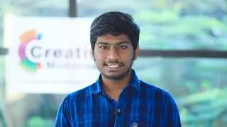 Student Testimonial - Srujan Kumar | Great Scope for Multimedia - Choose Creative Multimedia College
