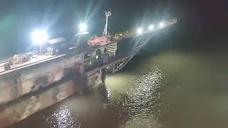 China floating dock shipyard #shipmaintenance #container #ship 