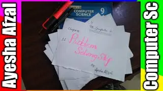 problem solving steps,9th Computer Science chapter 1 topic 1,  #9thcomputer #9thcomputerchapter1clas