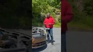 El Tesla con Motor V8!