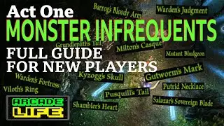 Grim Dawn - Act One Monster Infrequents - Rare Loot - New Player Guide - v1.1.9.3