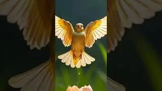 golden bird wirth In ege 🤔😛 #birds #shortsfeed