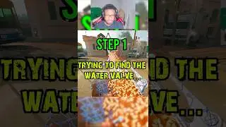 Idiot tries to find the Water Valve 😭😭😭 #blackops6 #zombies #easteregg #gaming #funny