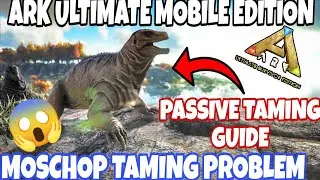 Ark Ultimate Mobile Edition Moschop Passive Taming Guide//ark mobile revamp// #gaming #trending #ark