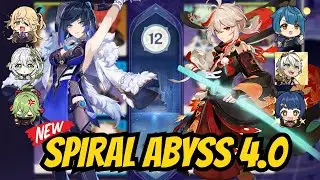 New Spiral Abyss 4.0 Update, this abyss is Funny!! - Genshin Impact 4.0