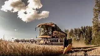 Harvest 2014 in Finland - Puintia 2014 Markkulan Tilalla