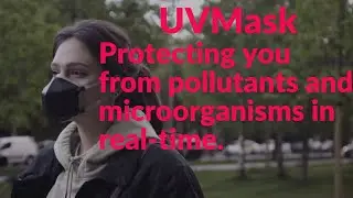 UVMask - Breathe clean air with a patented dual-layer UV-C light reusable mask