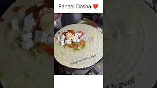 How to make paneer Dosa in home ❣️ ghar mein paneer Dosa Kaise Dosa recipe #streetfood #dosa #shorts