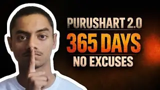 &ldquo;Sirf 365 Din | PURUSHART 2.0 Rules | Life Badalne Ka Challenge&rdquo;🤫