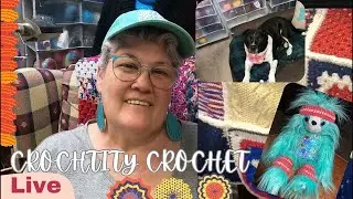 Crochtity Crochet #13 + I Fired My Doctor +  Michael's Book Haul
