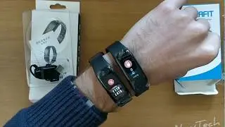 Lerbyee C1 vs SALANGDUO Cor Smart Bracelet Color Screen Blood Pressure Fitness Tracker