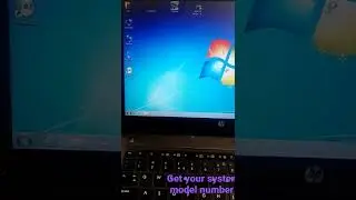 how to know my laptop model number