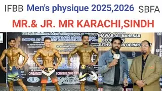 Men's physique MR,& JR.MR Karachi,Sindh | Pakistan Tv |