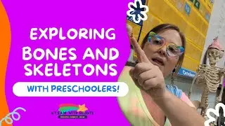 Skeleton Science for Preschoolers ✨🦴 #PreschoolScience #KidsLearning