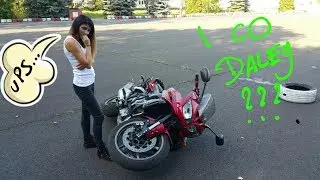 Podnoszenie motocykla z ziemi i cofanie pod wzniesienie Faza rhazz`a