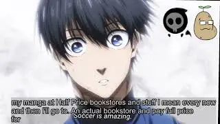 Blue Lock Anime Podcast Ep 24 First Reaction and Review (Ghost Potato)