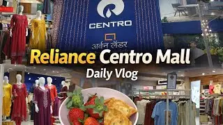 Pune Vlog 🛍️ | Reliance Centro Mall Shopping | Street Food | Mehendi Competition Prep | 