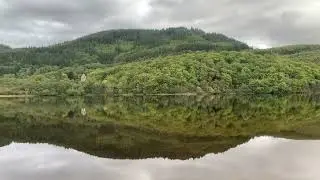 Loch Achray within the three lochs forest drive area.