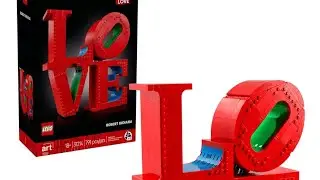 Lego Art Love Collectible Building Set 
