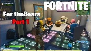 FORTNITE SECRET Find the Ted Offensive Plan, For the Bears Challenge Part 1