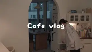 CAFE VLOG 👩🏻 Hello Autumn, a cozy rainy day at my cafe JOY COFFEE BAR