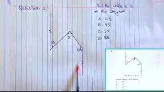 Question 5. Plane geometry 1 ( wassce 2023 question)