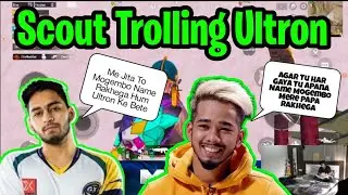 Scout Trolling Ultron In T1 Scrims 🔥 Ultron Savage Reply To Cluny 😱 #scout