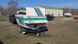 1990 Powerquest ( PowerPlay) 230 Conquest mercruiser 454 first start 2021
