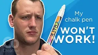 Your Chalk Pen Not Working? Here's a Quick Tip to Get It Working in No Time!