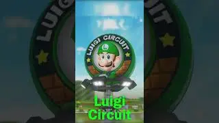 If Luigi Circuit was in the Booster Course Pass #mariokart8deluxe  #nintendo
