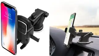 Car Mount Phone Holder Easy One Touch 4 Dashboard