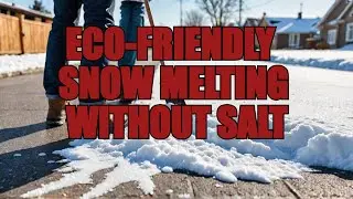 Eco-Friendly Alternatives to Melt Snow and Ice ❄️💚