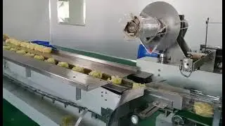 rice noodle automatic shrink wrap machine with heat tunnel