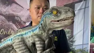 Realistic Velociraptor Puppet | Hand Dinosaur Puppets