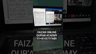 FAIZAN ONLINE QUR'AN ACADMY #likeforlikes #windows #vairal #qurantilawat #folow4folow #karnataka