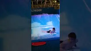 flowrider whiplash/jolt😳 (Utopia of the seas cruise ship)