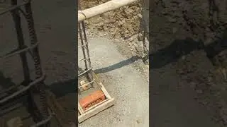 column starter casting work #buildingconstruction #work #shortvideo #YouTubeshorts #viralshots