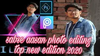 Portrait Effect Photo Editing | PicsArt | and Photoshop | 2020
