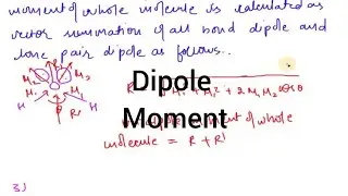 Dipole Moment I Chemical Bonding I Particles Academy