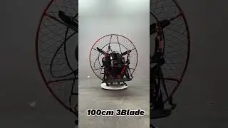 BIGGER THAN YOU THINK Fly Products Proton Atom 80  #paramotor #ppg #flyproducts #helixpropellers