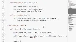 Python [pygame] 17 Scrolling Platformer