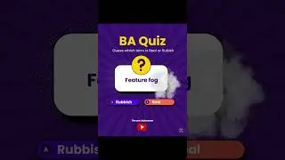 Business Analysis Game Live! #businessanalysis #shorts