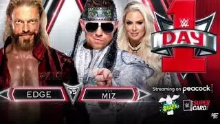 Edge vs The Miz WWE Day 1